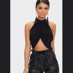 PLT backless halter top size 6